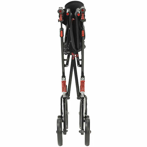 Drive Medical 10266HD-BK Nitro Euro Style Rollator Rolling Walker, Heavy Duty, Black 5 Drive Medical 10266HD-BK Nitro Euro Style Rollator Rolling Walker, Heavy Duty, Black - Image 5