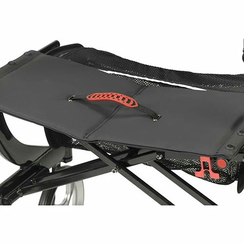 Drive Medical 10266HD-BK Nitro Euro Style Rollator Rolling Walker, Heavy Duty, Black 7 Drive Medical 10266HD-BK Nitro Euro Style Rollator Rolling Walker, Heavy Duty, Black - Image 7