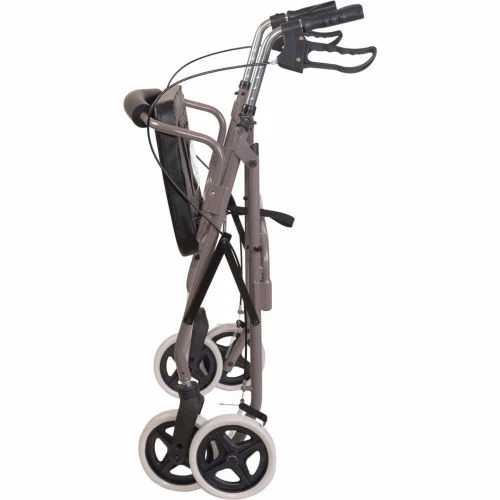 DMI® Lightweight Extra-Wide Heavy-Duty Folding Aluminum Rollator, Titanium 5 DMI® Lightweight Extra-Wide Heavy-Duty Folding Aluminum Rollator, Titanium - Image 5