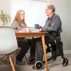 HealthSmart® Lightweight Gateway Aluminum Rollator, Titanium 14 HealthSmart® Lightweight Gateway Aluminum Rollator, Titanium -Wheelchairs & Physical Aids shop 501 5012 4100 07