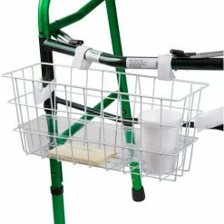 HealthSmart® Universal Walker Basket with Plastic Insert -Wheelchairs & Physical Aids shop 510 1085 1900 main 04