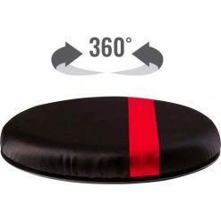 HealthSmart® Vivi Relax-a-Bac™ Premium Swivel Seat Cushion, Compact Size, Black -Wheelchairs & Physical Aids shop 513 2994 0812 main 01