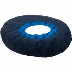 DMI® Convoluted Foam Ring Donut Seat Cushion, 18" x 15" x 3", Navy -Wheelchairs & Physical Aids shop 513 7614 2400 04