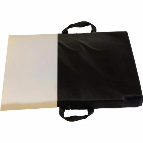 DMI® Reversible Gel Foam Seat Cushion with Nylon Cover, 16" x 20" x 2", Black 3 DMI® Reversible Gel Foam Seat Cushion with Nylon Cover, 16" x 20" x 2", Black - Image 3