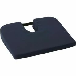 DMI® Sloping Seat Mate™ Foam Coccyx Cushion, Navy
