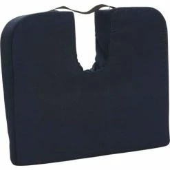 DMI® Sloping Seat Mate™ Foam Coccyx Cushion, Navy -Wheelchairs & Physical Aids shop 513 7938 2400 main 03