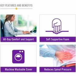 DMI® Contoured Foam Ring Donut Seat Cushion, 14" x 12-1/2" x 3", Navy 10 DMI® Contoured Foam Ring Donut Seat Cushion, 14" x 12-1/2" x 3", Navy -Wheelchairs & Physical Aids shop 513 8014 2400 05