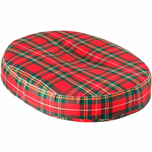 DMI® Contoured Foam Ring Donut Seat Cushion, 18" x 15" x 3", Plaid 1 DMI® Contoured Foam Ring Donut Seat Cushion, 18" x 15" x 3", Plaid
