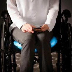 DMI® Inflatable Ring Donut Seat Cushion, 16" Diameter, Blue -Wheelchairs & Physical Aids shop 513 8019 0000 main 04