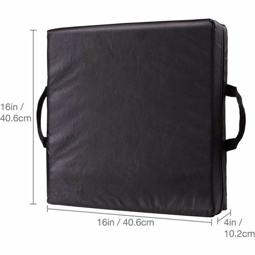 DMI® Deluxe Seat Lift Seat Riser Cushion Pillow, 16" x 16" x 4", Black 2 DMI® Deluxe Seat Lift Seat Riser Cushion Pillow, 16" x 16" x 4", Black - Image 2