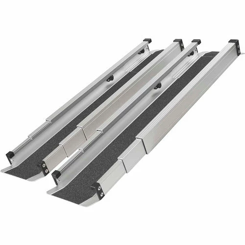 DMI® Retractable Lightweight Portable Wheelchair Ramps, Adjustable from 3-5 Feet, 1 Pair 3 DMI® Retractable Lightweight Portable Wheelchair Ramps, Adjustable from 3-5 Feet, 1 Pair - Image 3