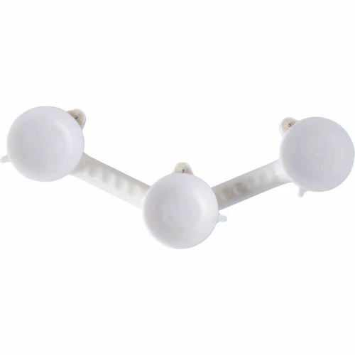 DMI® Swivel Suction Cup Grab Bar for Bath and Shower Safety, Blue 4 DMI® Swivel Suction Cup Grab Bar for Bath and Shower Safety, Blue - Image 4