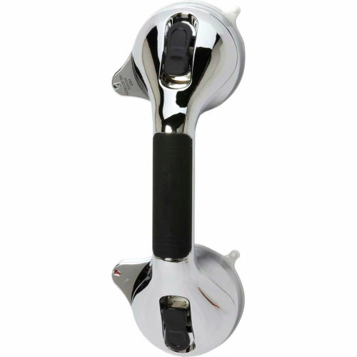 HealthSmart® 16-Inch Suction Cup Grab Bar with Germ-Free Protection, Chrome 1 HealthSmart® 16-Inch Suction Cup Grab Bar with Germ-Free Protection, Chrome