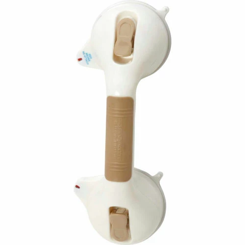 HealthSmart® 16-Inch Suction Cup Grab Bar with Germ-Free Protection, Sand 1 HealthSmart® 16-Inch Suction Cup Grab Bar with Germ-Free Protection, Sand