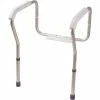 HealthSmart® Adjustable Germ-Free Toilet Rails Safety Arms