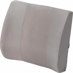DMI® Standard Lumbar Back Support Cushion, 14" x 13", Gray
