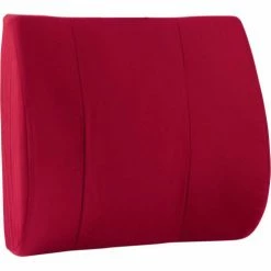 DMI® Standard Lumbar Back Support Cushion, 14" x 13", Burgundy -Wheelchairs & Physical Aids shop 555 7300 0700 03