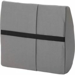 DMI® Relax-a-Bac™ Lumbar Back Cushion with Insert and Strap, Gray -Wheelchairs & Physical Aids shop 555 7302 0300 03