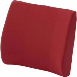 DMI® Relax-a-Bac™ Lumbar Back Cushion with Insert and Strap, Burgundy
