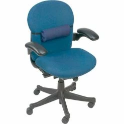 DMI® Lumbar Roll Back Support Cushion Pillow, Half Size, Navy -Wheelchairs & Physical Aids shop 555 7914 2400 04