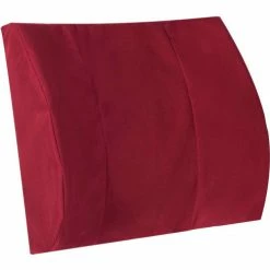 DMI® Memory Foam Lumbar Cushion with Strap, Burgundy 7 DMI® Memory Foam Lumbar Cushion with Strap, Burgundy -Wheelchairs & Physical Aids shop 555 7921 0700 03