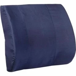 DMI® Memory Foam Lumbar Cushion with Strap, Navy -Wheelchairs & Physical Aids shop 555 7921 2400 03