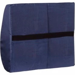 DMI® Memory Foam Lumbar Cushion with Strap, Navy -Wheelchairs & Physical Aids shop 555 7921 2400 04