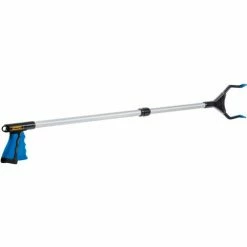 HealthSmart® Adjustable Length Reacher with Rotating Jaw, 30"-44", Blue/Silver -Wheelchairs & Physical Aids shop 640 1800 0000 main 03