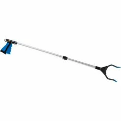 HealthSmart® Adjustable Length Reacher with Rotating Jaw, 30"-44", Blue/Silver -Wheelchairs & Physical Aids shop 640 1800 0000 main 04