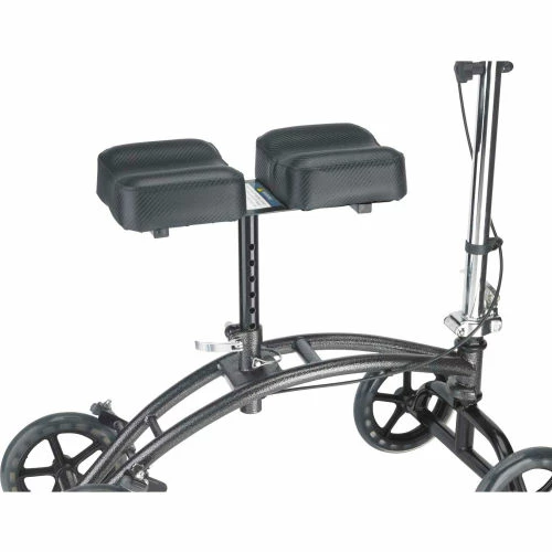 Drive Medical Dual Pad Steerable Knee Walker with Basket, 31"- 40" Handle Height, Adult Size 3 Drive Medical Dual Pad Steerable Knee Walker with Basket, 31"- 40" Handle Height, Adult Size - Image 3