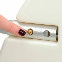 Drive Medical 12013 Premium Plastic Raised Toilet Seat with Lock and Padded Armrests, Elongated -Wheelchairs & Physical Aids shop B274894 06