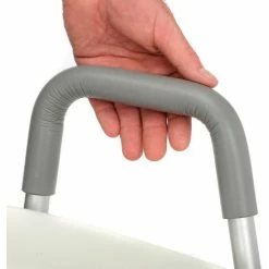 Drive Medical 12013 Premium Plastic Raised Toilet Seat with Lock and Padded Armrests, Elongated -Wheelchairs & Physical Aids shop B274894 08