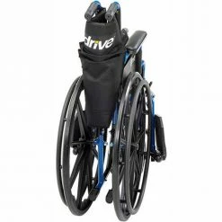 Drive Medical 20" Blue Streak Wheelchair, Flip Back Desk Arms, Swing-away Footrests -Wheelchairs & Physical Aids shop B275255 03
