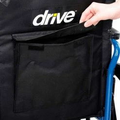 Drive Medical 16" Blue Streak Wheelchair, Flip Back Desk Arms, Swing-away Footrests -Wheelchairs & Physical Aids shop B275255 08 2