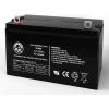 AJC Battery AJC® 21st Century Scientific 1FL Wheelchair Replacement Battery 100Ah, 12V, NB