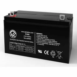 AJC Battery AJC® 21st Century Scientific 1FL Wheelchair Replacement Battery 100Ah, 12V, NB