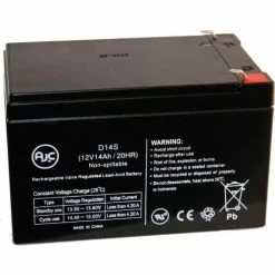 AJC Battery AJC® Shoprider Xtralite Jiffy (UL7WR UL7WRII) 12V 15Ah Wheelchair Battery