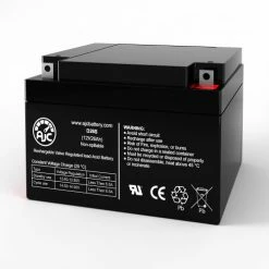 AJC Battery AJC® Chauffeur Mobility Viva PowerChair Wheelchair Replacement Battery 26Ah, 12V, NB