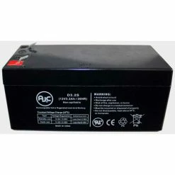 AJC Battery AJC® Aquatec Fortuna Bath Lift 12V 3.4Ah Wheelchair Battery