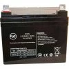 AJC Battery AJC® Merits P3181 Regal Power Chair 12V 33Ah Wheelchair Battery