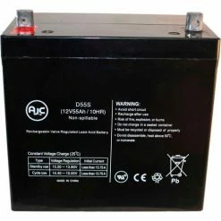 AJC Battery AJC® Merits Cypress 4 P314 12V 55Ah Wheelchair Battery
