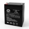 AJC Battery AJC® Merits P322 Vision CF Wheelchair Replacement Battery 5Ah, 12V, F2