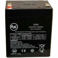 AJC Battery AJC® Amstron 12V 5Ah 12V 5Ah Wheelchair Battery