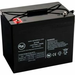 AJC Battery AJC® Quickie Wheelchairs S626 12V 75Ah Wheelchair Battery