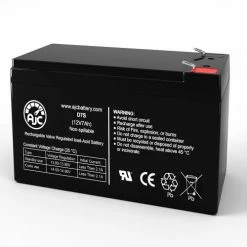 AJC Battery AJC® Fortress Scientific 760V GP24 Wheelchair Replacement Battery 7Ah, 12V, F2