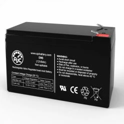 AJC Battery AJC® Drive Medical Titan X23 Wheelchair Replacement Battery 9Ah, 12V, F2