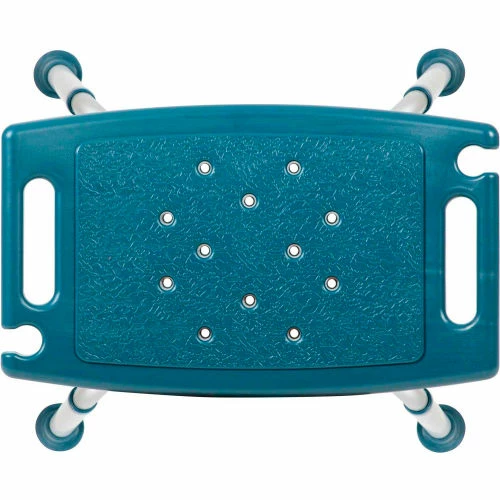 Flash Furniture Hercules Series Adjustable Height Bath Stool, 20" x 12" Seat, 14.5"-21.5"H, Navy 6 Flash Furniture Hercules Series Adjustable Height Bath Stool, 20" x 12" Seat, 14.5"-21.5"H, Navy - Image 6