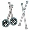 Drive Medical Deluxe Extended Height 5" Walker Wheels and Legs Combo Pack