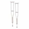 Drive Medical Aluminum Walking Crutches with Underarm Pad and Handgrip, Tall Adult, 1 Pair