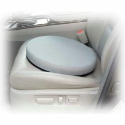 Drive Medical Padded Swivel Seat Cushion, 15-5/8" Diameter, 300 lb. Capacity